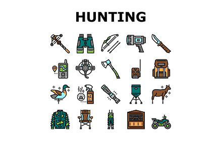 Hunting Shop Selling Collection, an Industrial Photo by pikepicture