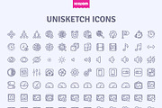 3000 Unisketch icons, an Outline Icon by Icojam store (Thumbnail 10 of 12)