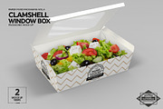 Clamshell Window Box Mockup, a Packaging Mockup by INCDesign (Thumbnail 2 of 7)