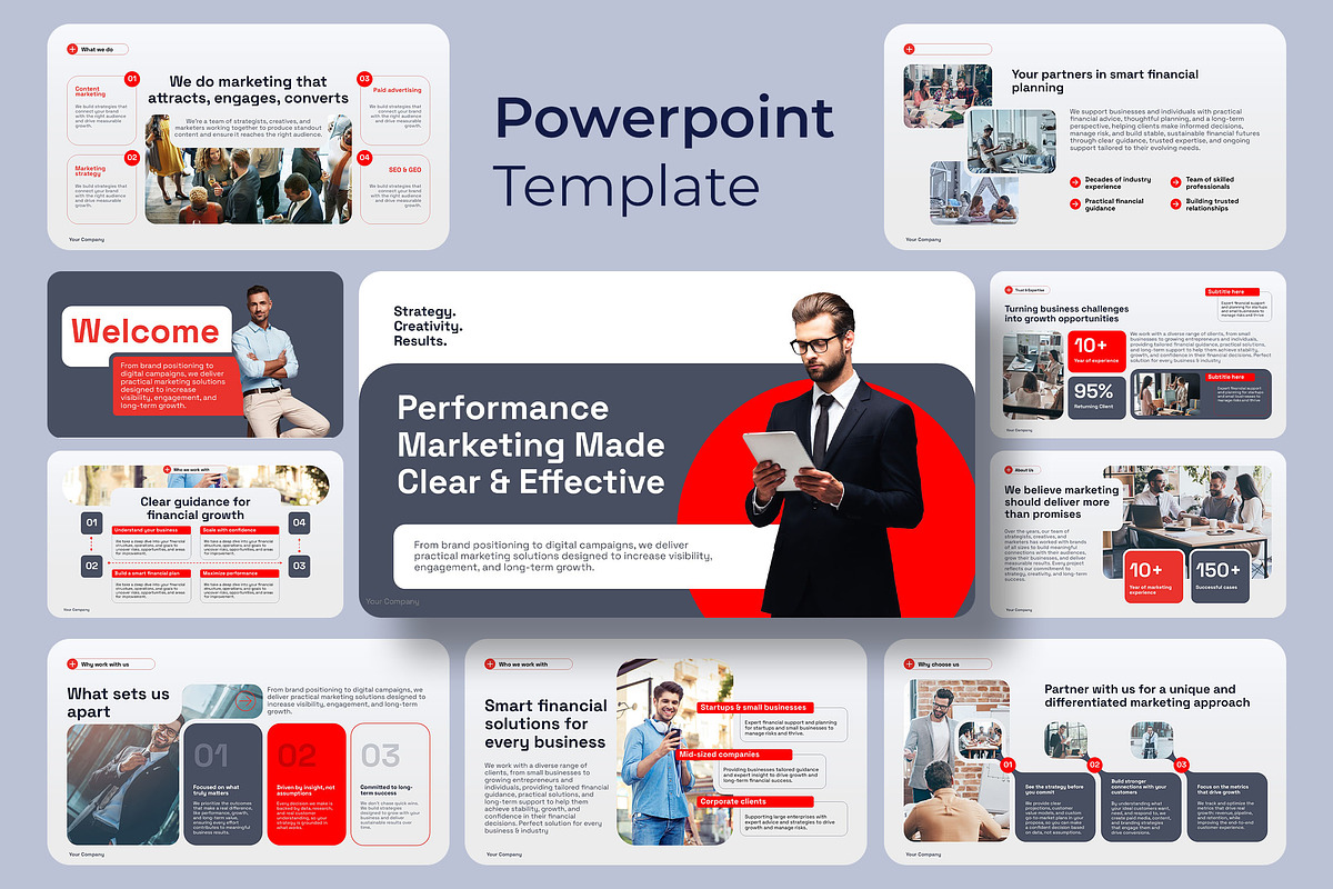 Marketing Presentation, a Presentation Template by FathurFateh (Photo 1 of 3)