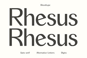 Rhesus Bloodtype