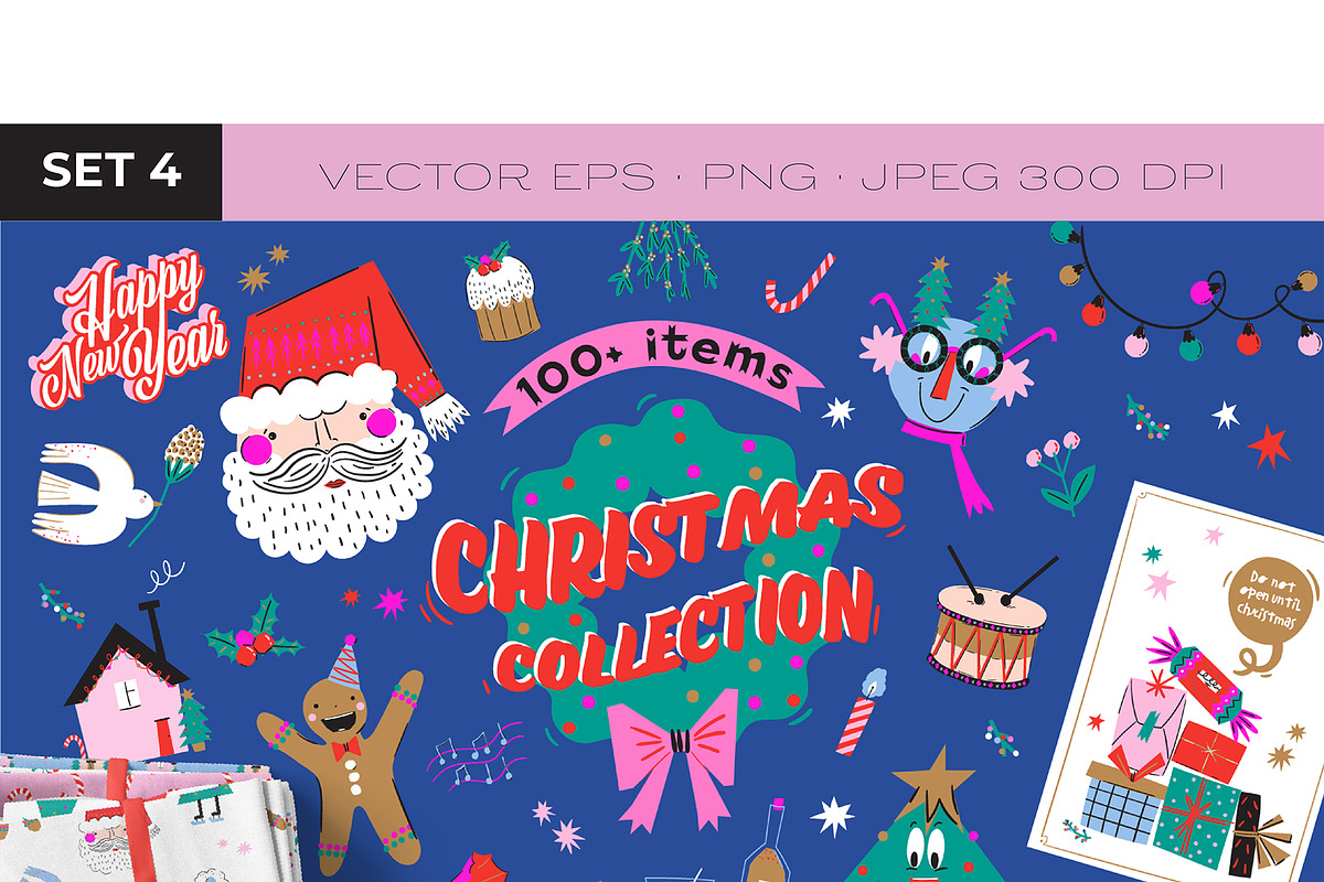 Cute Christmas & New Year BUNDLE, a Seasonal Illustration by Ruslana Lubenets (Photo 51 of 104)