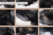 Starry Night Alcohol Ink Textures, a Texture Graphic by Coral Antler (Thumbnail 3 of 4)