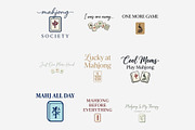 Mahjong Quotes PNG Sublimation, a Seasonal Illustration by Tanya Kart (Thumbnail 7 of 11)