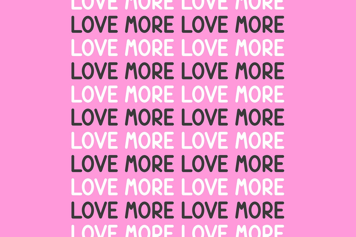 Love More Font, a Handwritten Font by MyFontsShop (Photo 7 of 10)