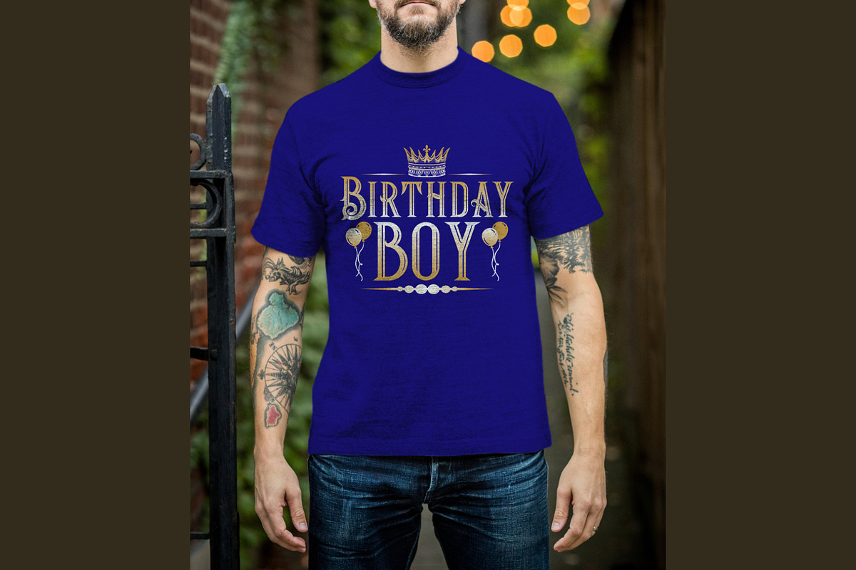 Birthday Graphic T Shirt  For Boys, a Graphic by Vector Portal (Photo 3 of 5)