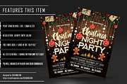 Christmas Night Party Flyer Template, a Flyer Template by designblends@gmail.com (Thumbnail 2 of 3)