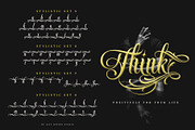 Handrid Familia Typeface, a Script Font by alit design (Thumbnail 15 of 20)