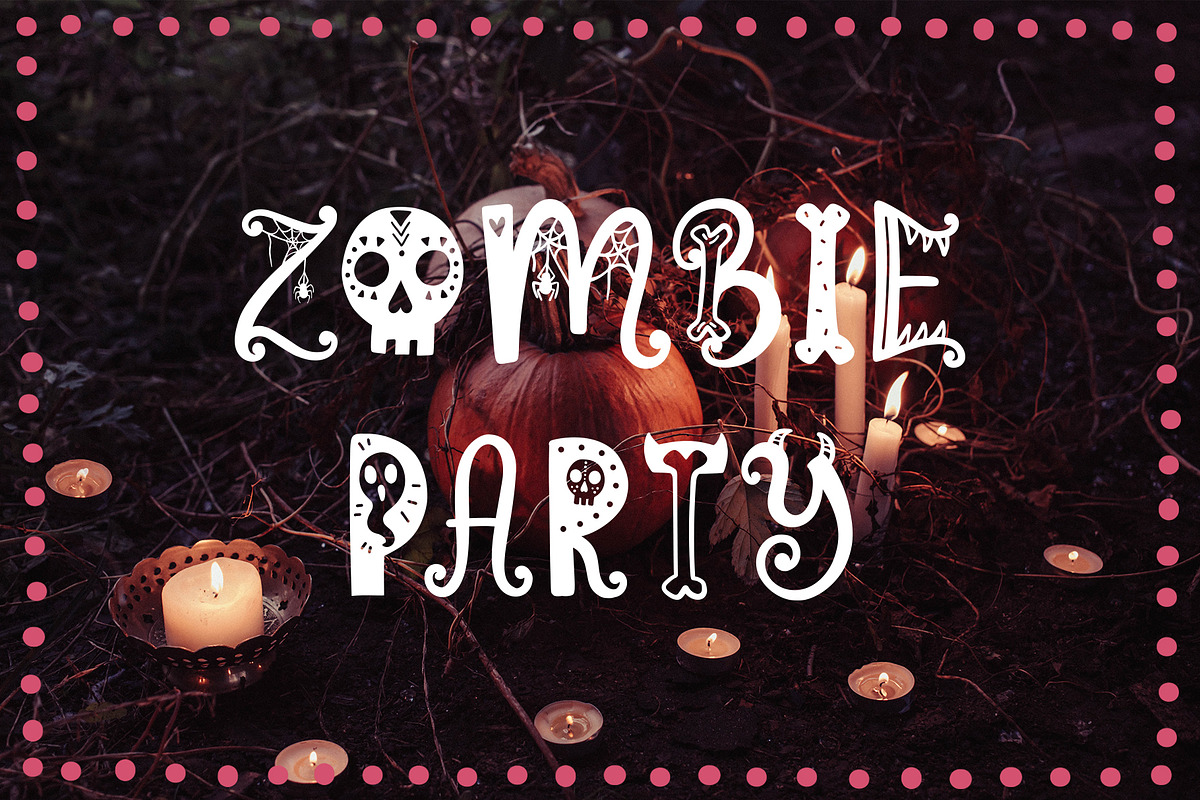 Funny Halloween Font preview 7
