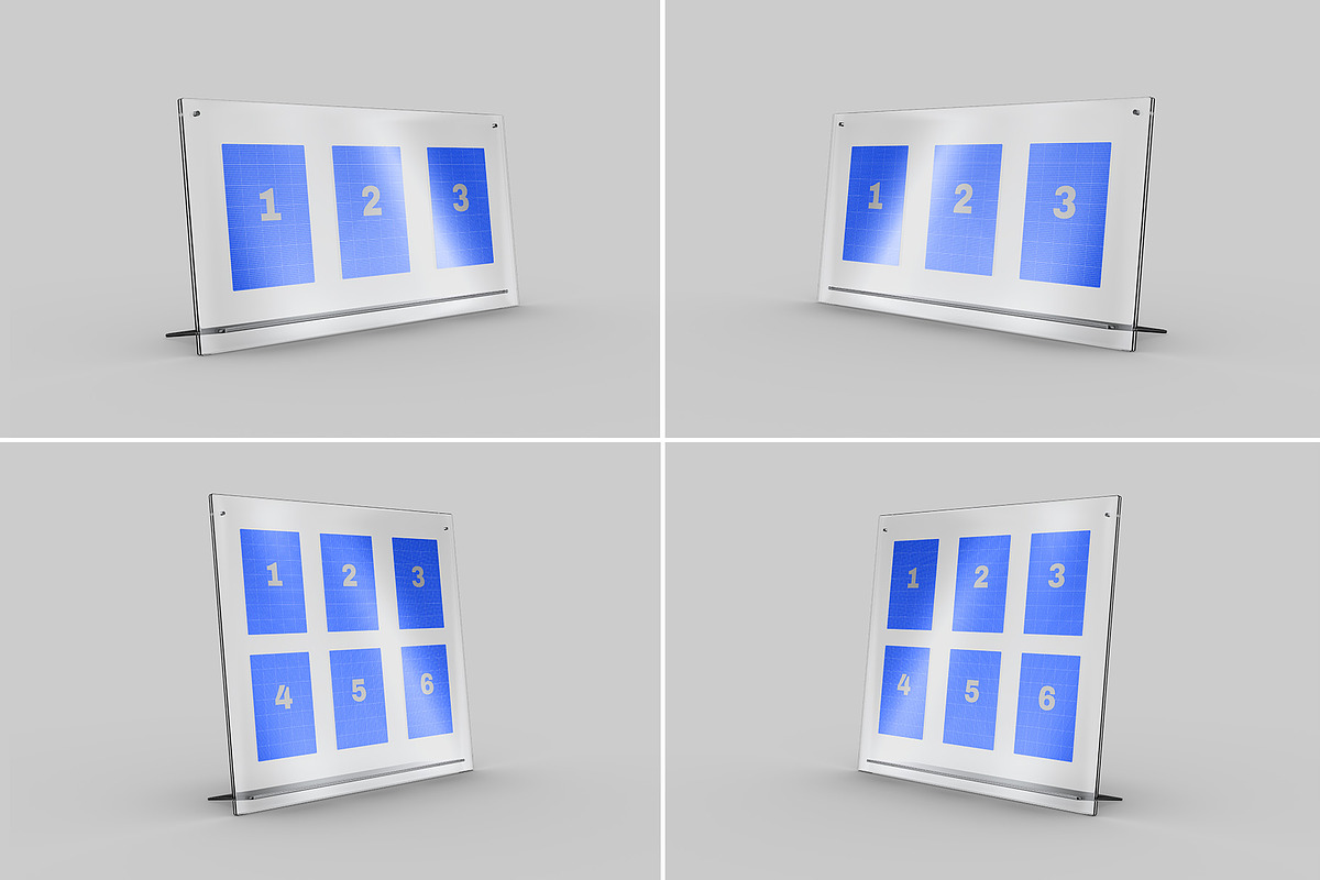 Acrylic Trading Card Display Mockup, an Advertising Mockup by Illusiongraphic (Photo 14 of 24)