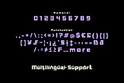 Flasty - Futuristic Font, a Sans Serif Font by twinstd (Thumbnail 9 of 10)