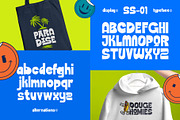 Shake Mouth Typeface, a Sans Serif Font by alit design (Thumbnail 10 of 15)
