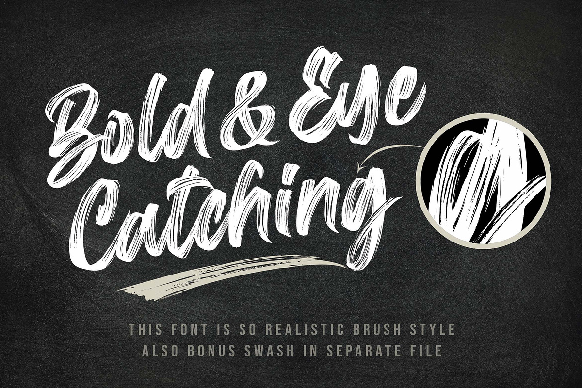 Dark Crow / Brush Font, a Blackletter Font by Subectype Studio (Photo 5 of 10)