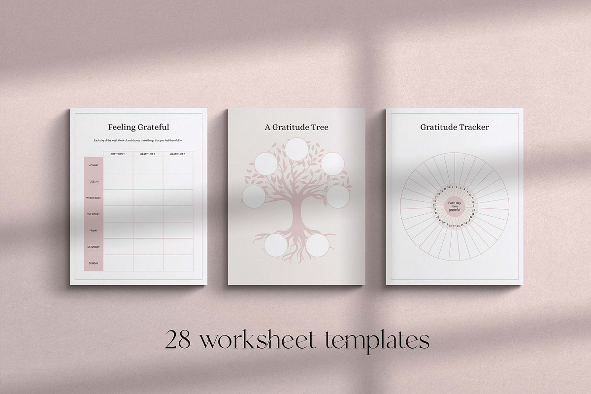 Gratitude Course Creator Canva, a Templates & Theme by Miri Campbell (Photo 5 of 15)