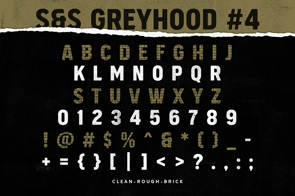 S&S GreyHood Font Bundles, a Blackletter Font by Spencer & Sons Co. (Photo 13 of 14)