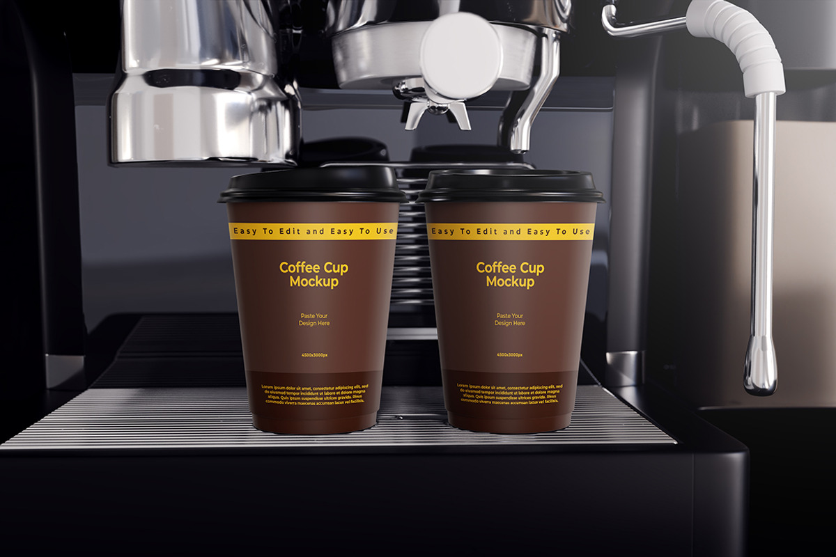Coffee Cup Mockups, a Cups & Container Mockup by Alhaytar (Photo 2 of 4)