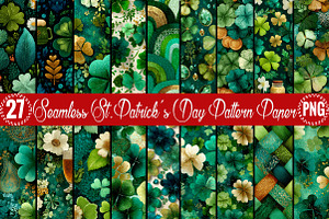 Seamless St.Patrick’s Day Pattern P, a Pattern Graphic by SVGArt