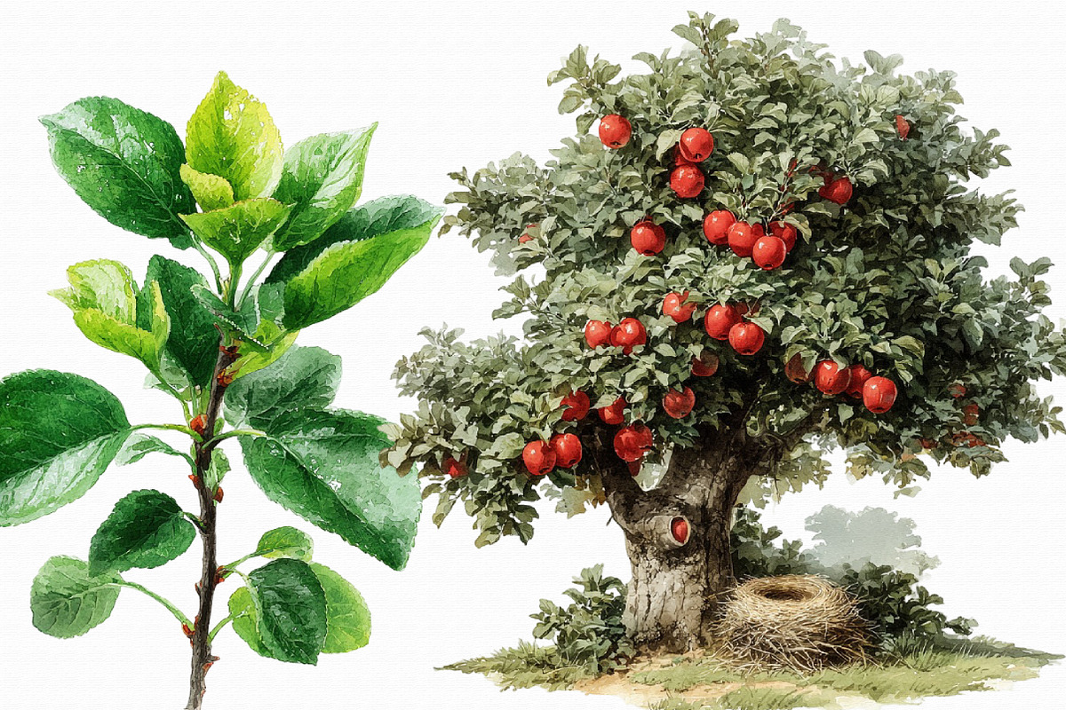 Orchard Watercolor Clipart PNG, an Illustration by Libby Wishes (Photo 6 of 7)
