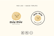 Baby logos & business card templates, a Branding & Logo Template by Orca Design (Thumbnail 2 of 6)