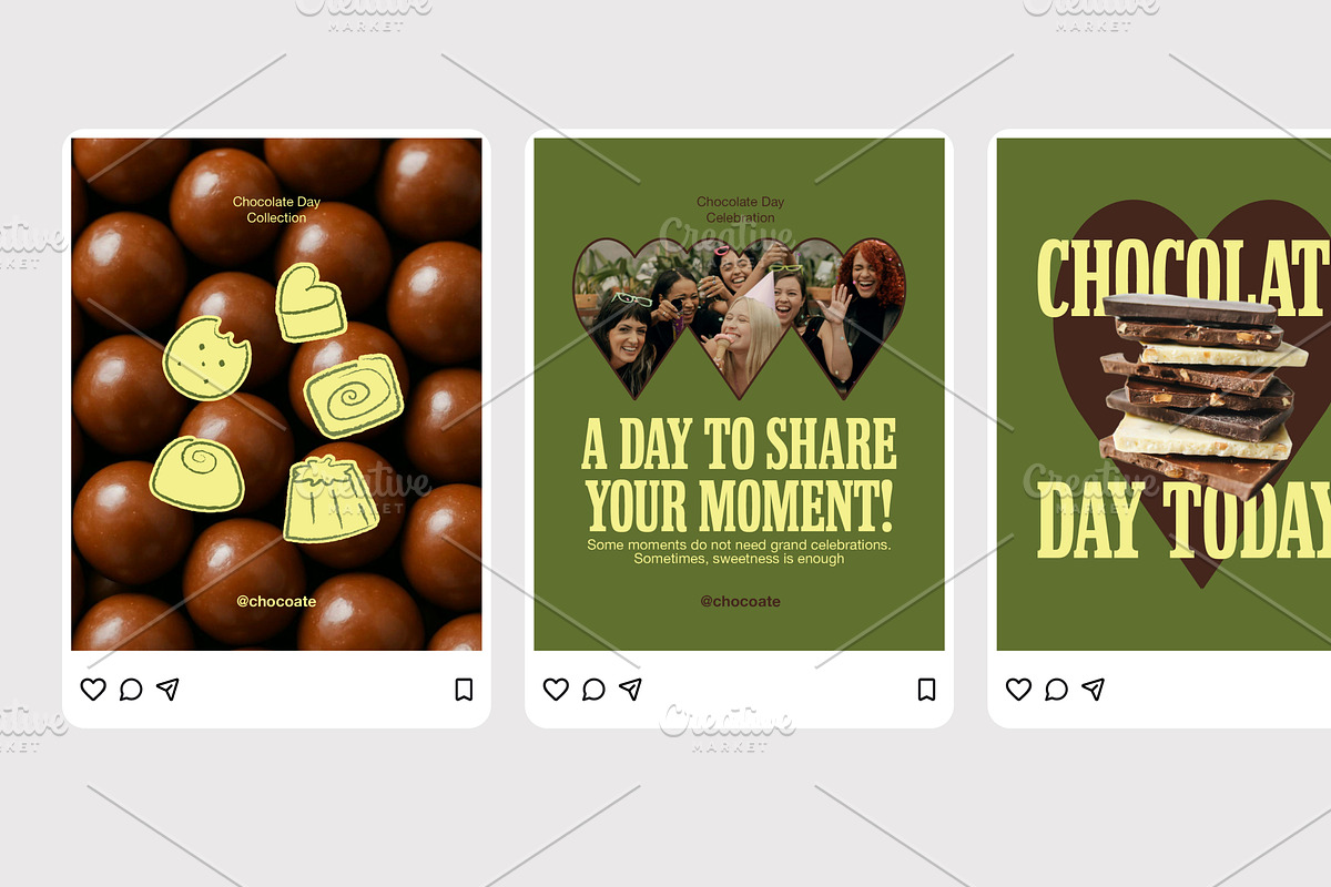 Chocolate Day Offer - Instagram Post, a Social Media Template by Izdihaar_Studio (Photo 3 of 4)