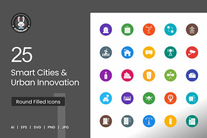 Smart Cities & Urban Innovation Icon, an Icon by IconBunny