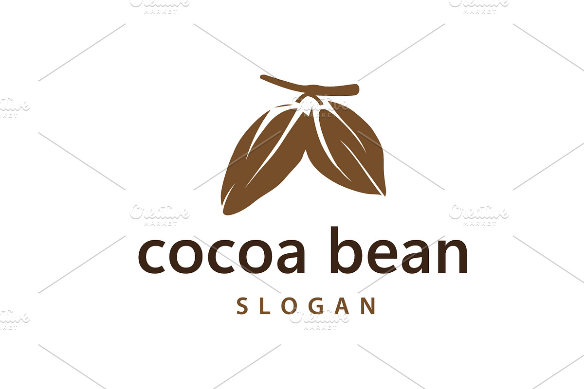 Premium Cocoa Farming Emblem Design, a Branding & Logo Template by Maylianaw28 (Photo 1 of 2)