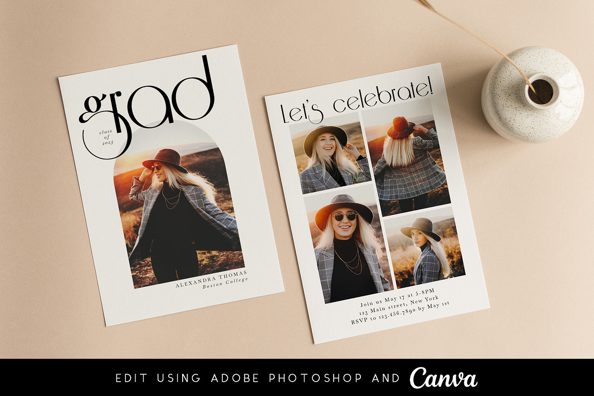 Graduation Invitation Template GC053, an Invitation Template by Always Templates (Photo 1 of 3)
