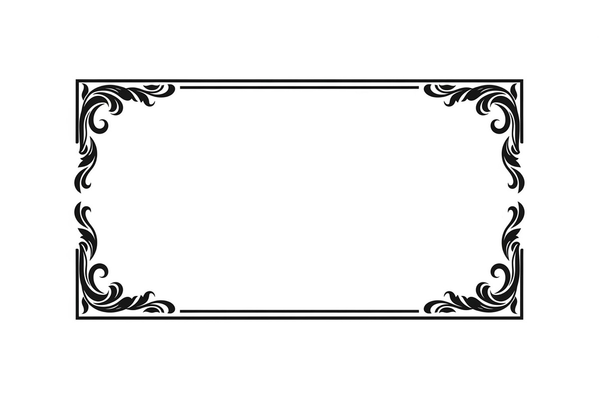 Vintage Decorative Frame Bundle, a Decorative Illustration by musafir_fashion (Photo 15 of 31)