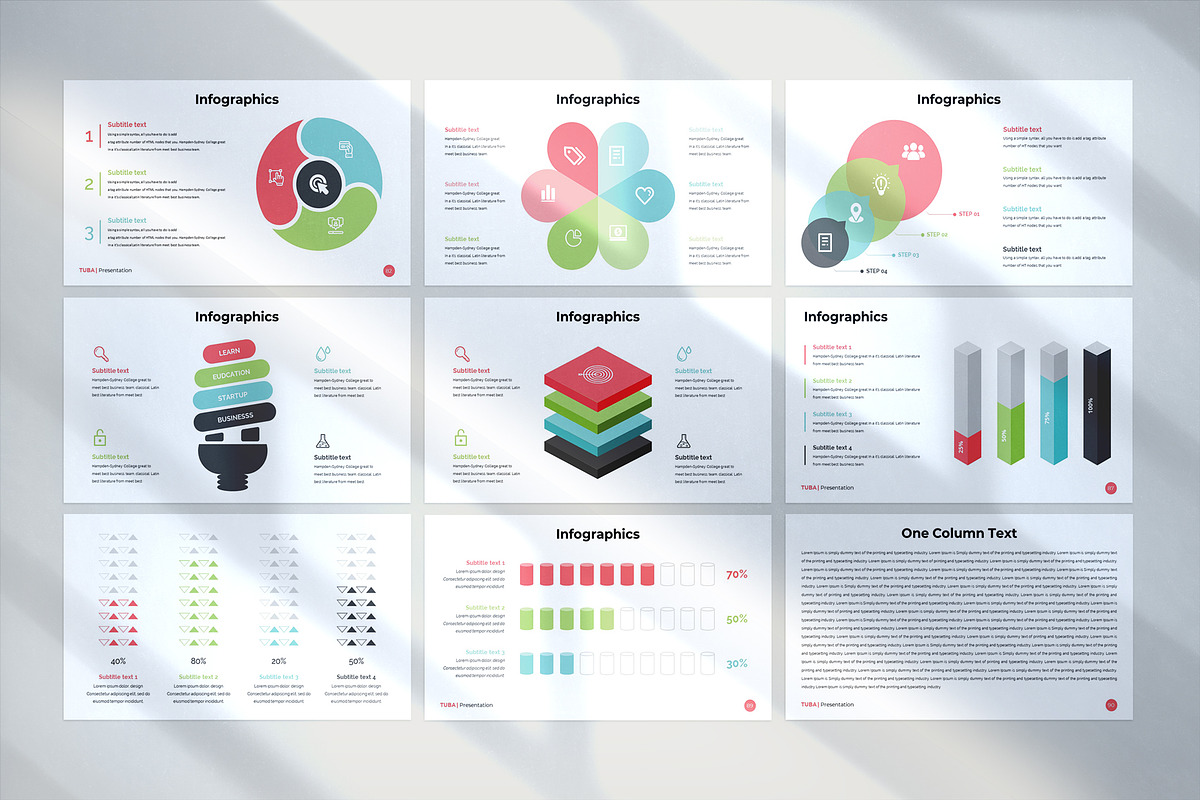 TUBA PowerPoint Template, a Presentation Template by WhiteGraphic (Photo 15 of 16)