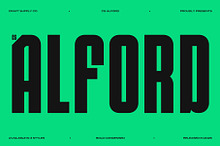 CS Alford – Condensed Font