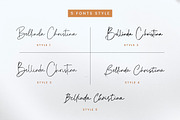 Bellinda Christina + 5 Font Style, a Script Font by Bluestype Studio (Thumbnail 2 of 15)