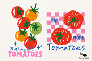 Summer Tomato Collection, an Object Graphic by Lazy Cat (Thumbnail 4 of 8)