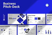 Business Pitch Deck Presentation, a Presentation Template by Fit-tee (Thumbnail 1 of 4)