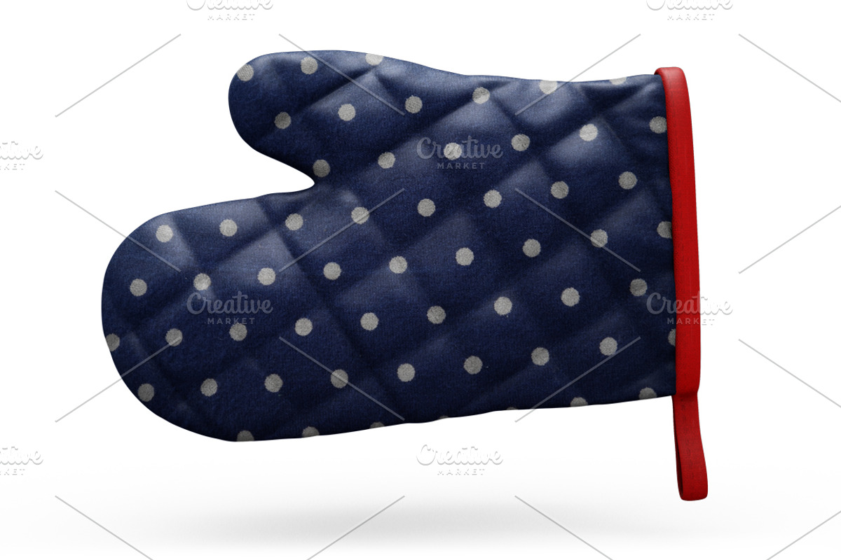 Quilted Oven Mitts Mockup, a Household Mockup by PixelMockup (Photo 16 of 17)