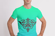 T-shirt mockup, a Shirt Mockup by Green Art (Thumbnail 2 of 9)