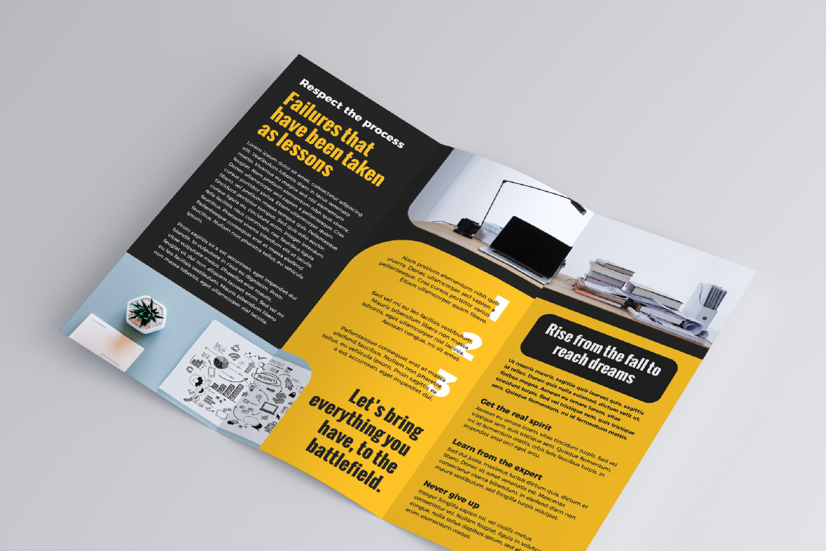 Trifold Brochure, a Brochure Template by graphicalcium (Photo 3 of 4)