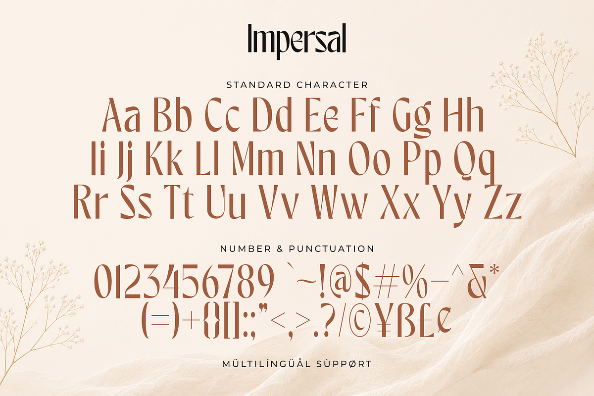 Impersal - Bold Condensed Font, a Sans Serif Font by Pixesia Studio (Photo 9 of 11)