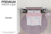 Bedding Mockups - Duvet Sheet Shams, a Product Mockup by mock-ups (Thumbnail 15 of 22)