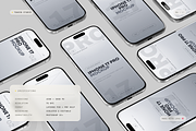 iPhone 17 Pro Mockup, an iPhone Mockup by Toasin Studio (Thumbnail 6 of 7)