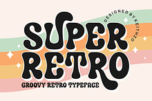 Super Retro - Groovy Font