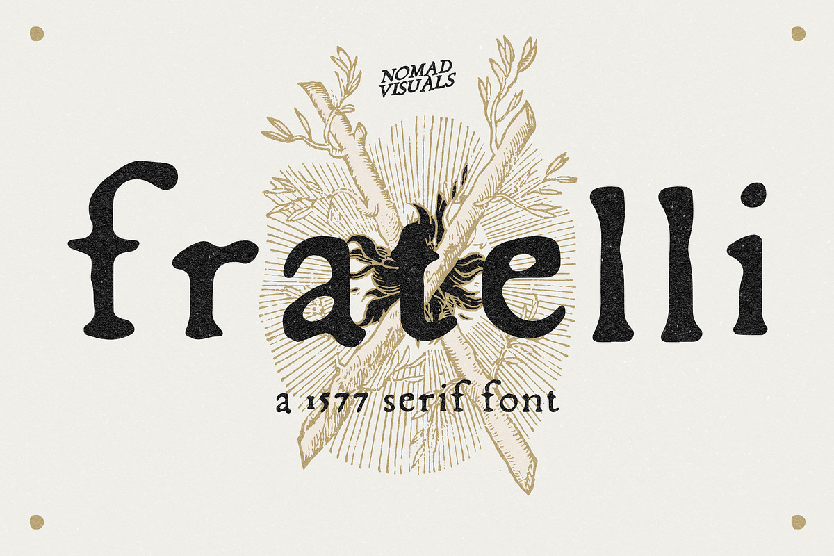 Fratelli - Serif font + Extras