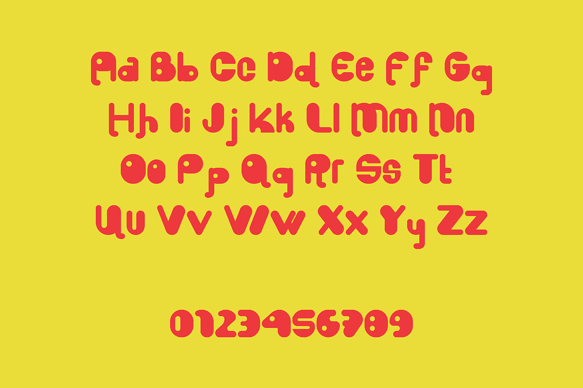 DROOB - Display Font, a Sans Serif Font by Boril Std (Photo 12 of 13)