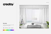 Long Curtain Mockup Set, a Product Mockup by Creatsy (Thumbnail 6 of 7)