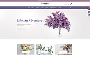 FREE LEO FLORERO - FLOWERS AND VASES, a Bootstrap Template by LeoTheme (Thumbnail 2 of 6)