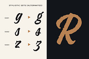 Kaleidos Rough, a Script Font by Mika Melvas (Thumbnail 7 of 8)