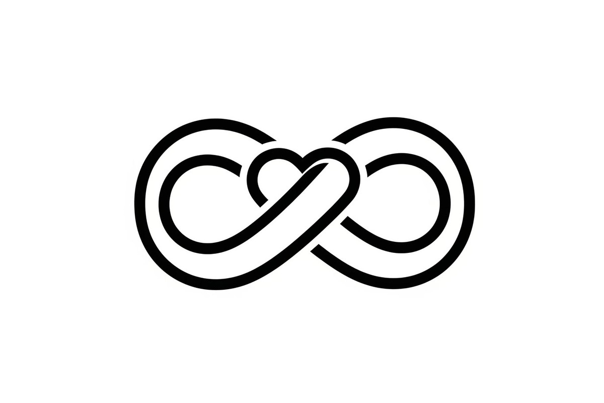 50 Infinity Heart Symbol Vector Bund, an Illustration by abu67222 (Photo 27 of 51)