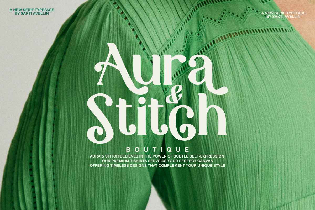 Magic Avenue - A New Serif Typeface, a Serif Font by SaktiAvellin (Photo 12 of 13)
