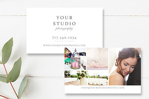 Photo Business Card Template