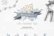 Winter Watercolors Kit, a Texture Illustration by Every Tuesday (Thumbnail 14 of 22)
