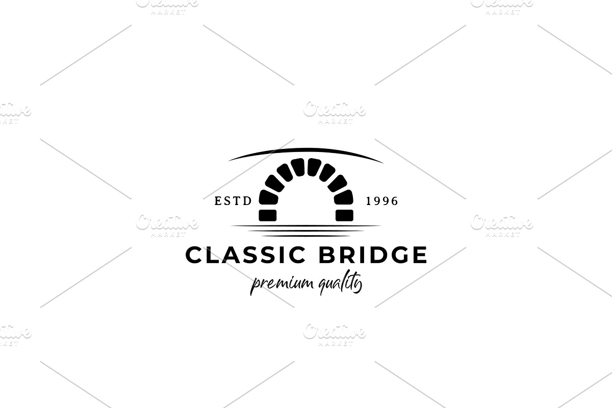 Classic Bridge Logo Design